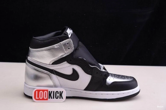 Bmlin Shoes HIGH 1 TOE JORDAN WMNS OG SILVER AIR CD0461-001 0803